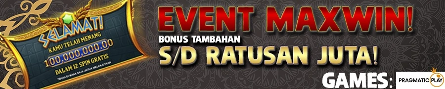 EVENT MAXWIN PRAGMATIC PLAY ABAHSLOT